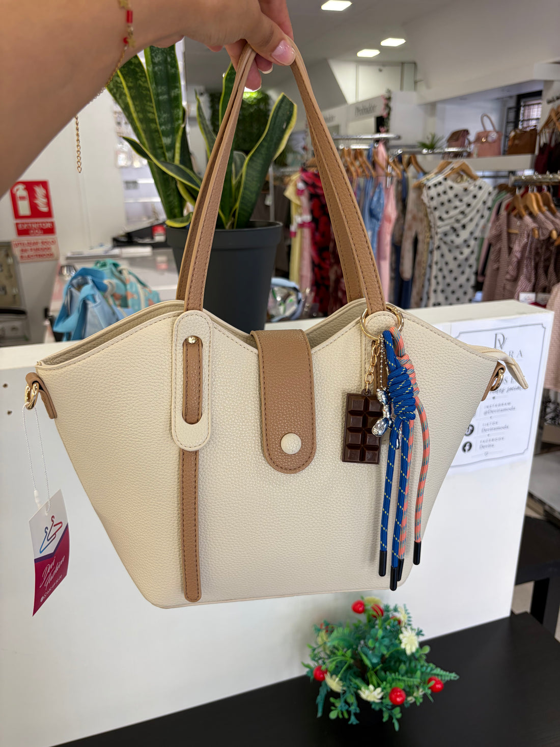 Bolso Bella Beige