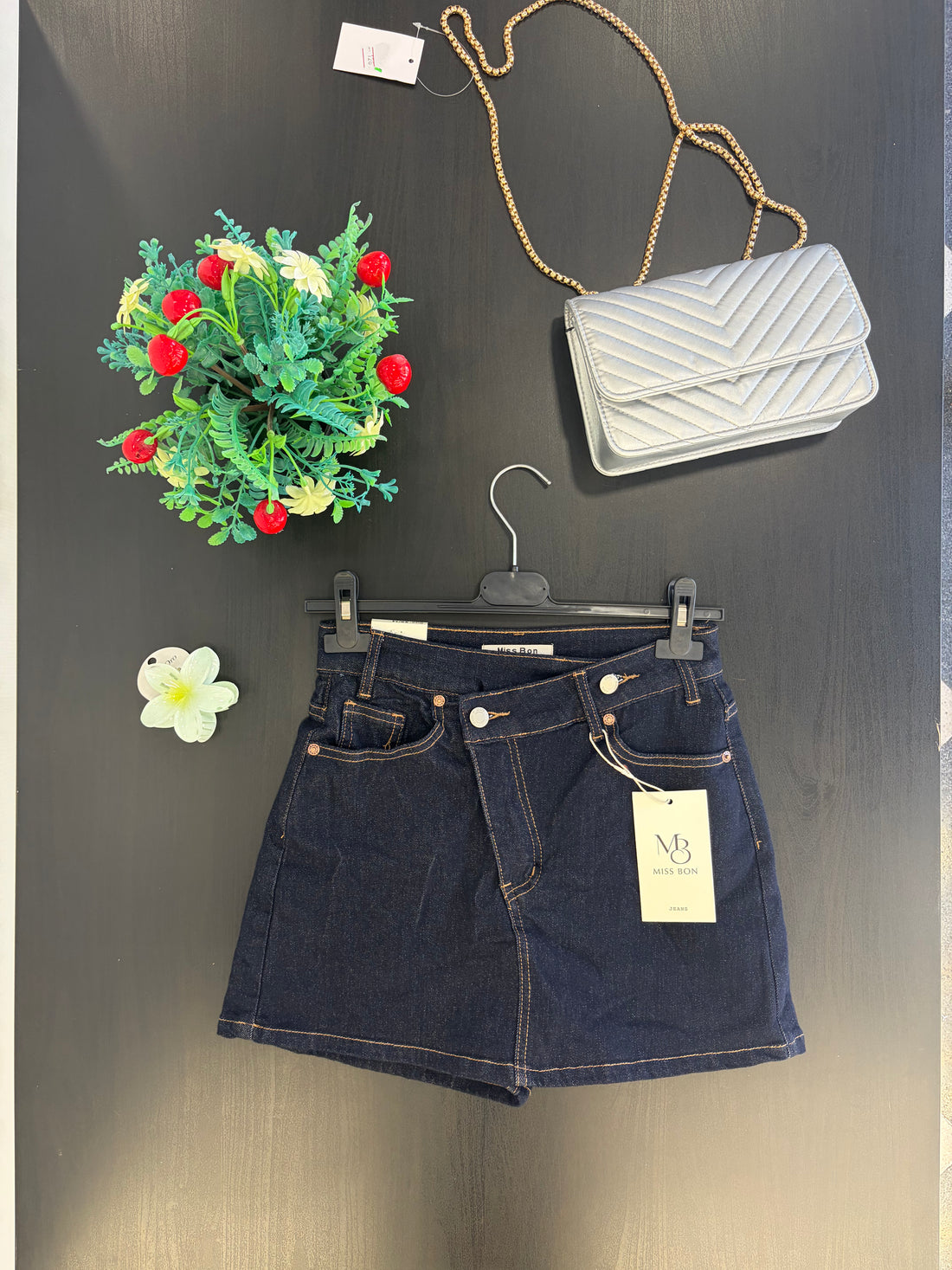 Falda Pantalon Denim Monaco