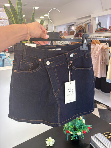Falda Pantalon Denim Monaco