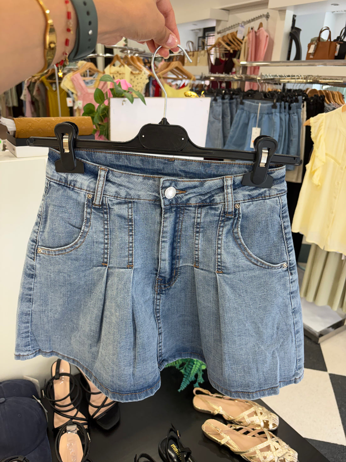 Falda Pantalon Plisada